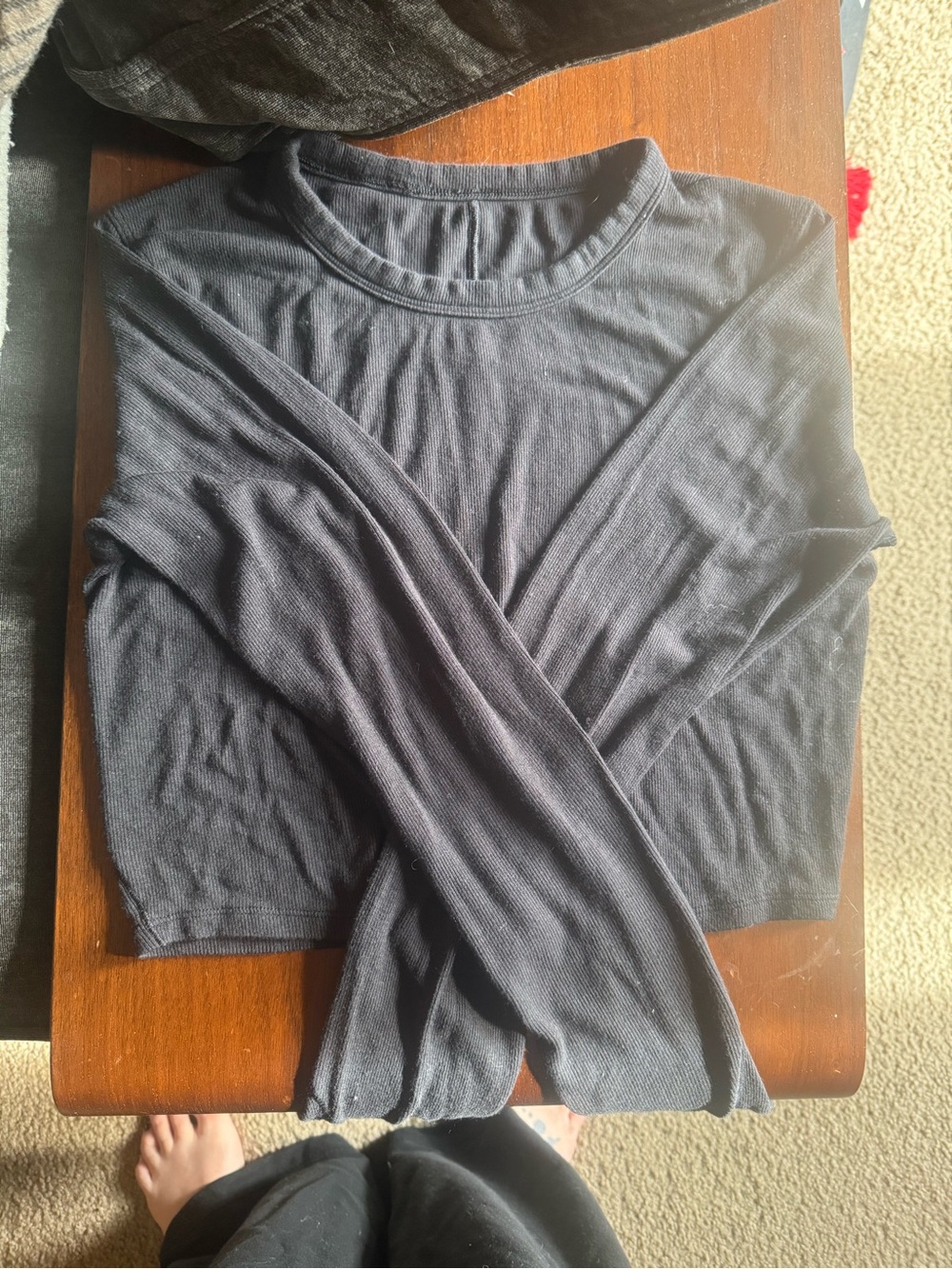 Lululemon Women's Long-Sleeve, Crop High Line top - size 8 - no tags